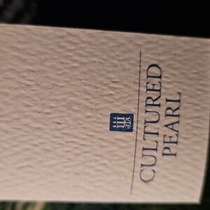 Vintage James Avery Gold and Pearl Drop Earrings